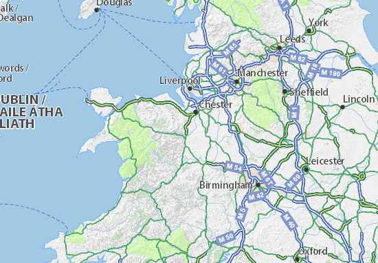 Wrexham Map